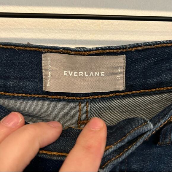 Everlane High Rise Ankle Jeans Blue Size 25 - Picture 10 of 10
